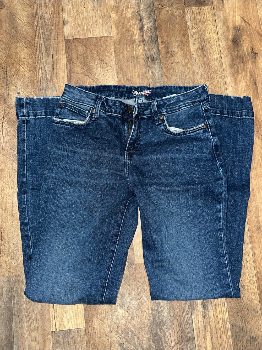 Wrangler Women's Dark Blue Boot Cut Jeans